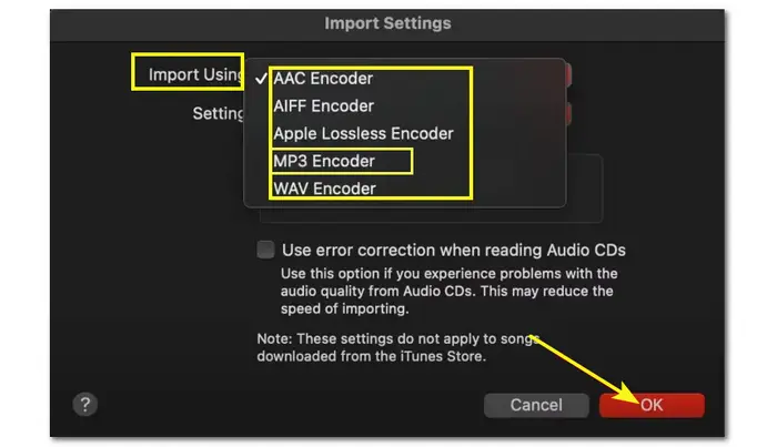 Select MP3 Encoder