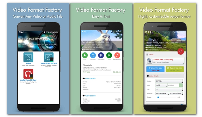 Convert MOV to MP4 on Android