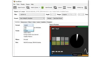 HandBrake-Free MP4 to WebM Converter