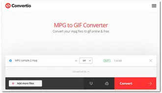 Convert MPG to GIF Online Free