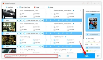 Batch Convert MPG Files to WMV