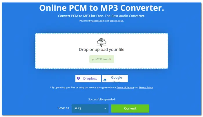 Step-by-step Guide: How to Convert PCM to MP3?