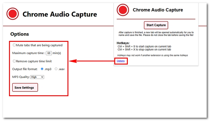 Configure Settings