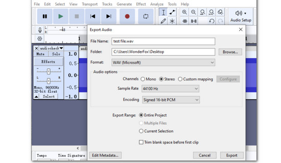 Change Sample Rate with Audacity