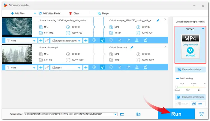 Export Trimmed Video