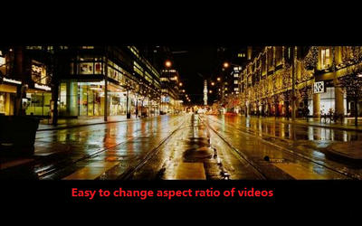 any video converter change aspect ratio