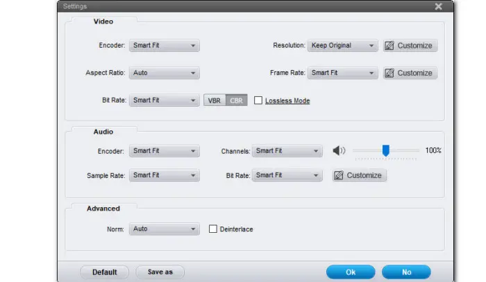 Fine-tune VOB to MP4 Conversion Settings