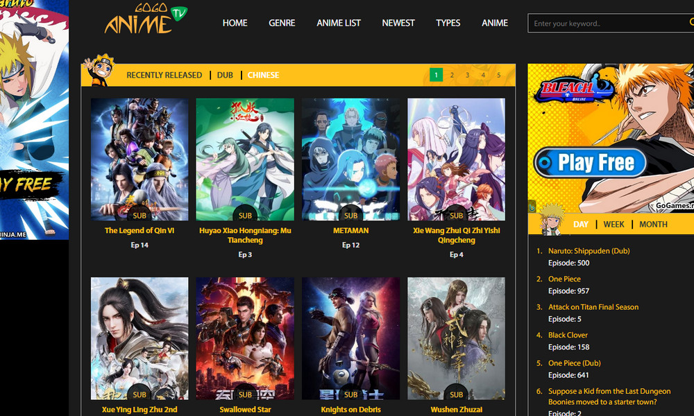 Watch Anime Online, Free Anime Streaming Online on  Anime Website
