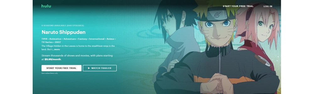 Where To Watch Naruto Shippuden Dubbed Online Free Paid
