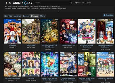 AnimixPlay  Watch Anime for Free super HD quality