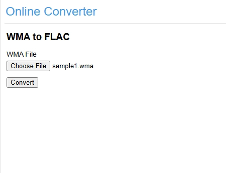 Convert WMA to FLAC Online