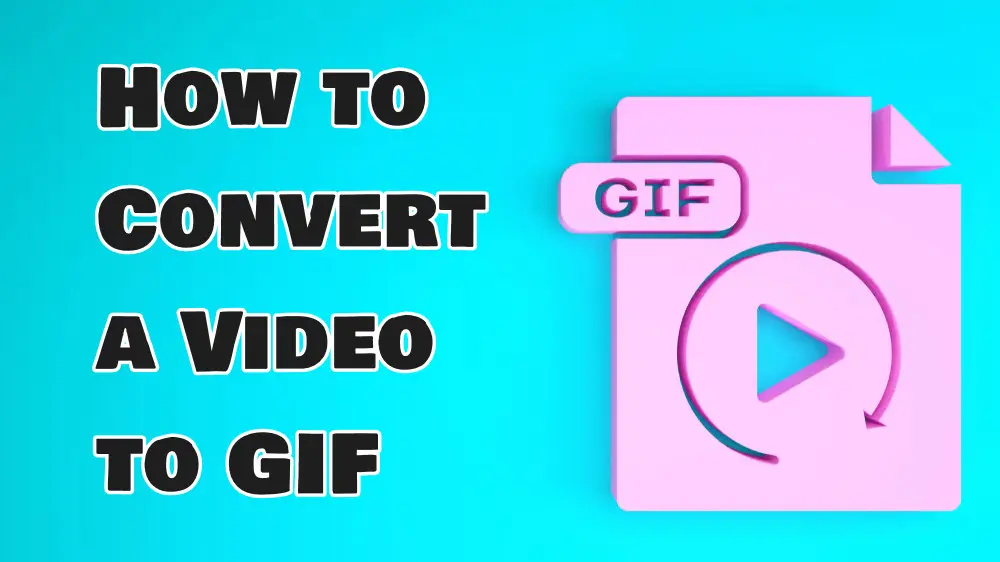 How to convert video to Animated GIF