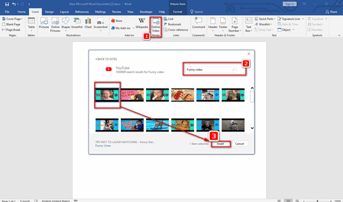 A Detailed Guide To Embed Insert Video Into Word