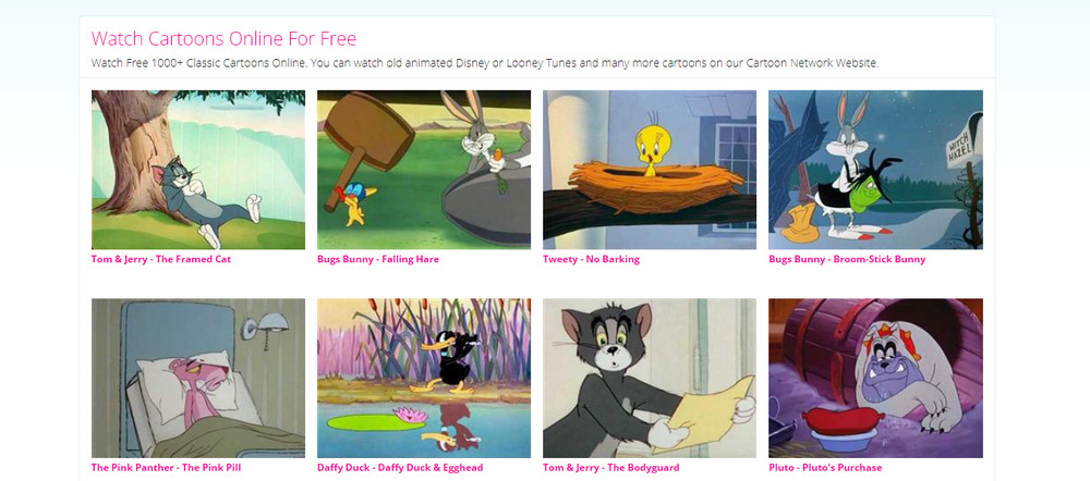 Best Websites to Watch Cartoons Online for free