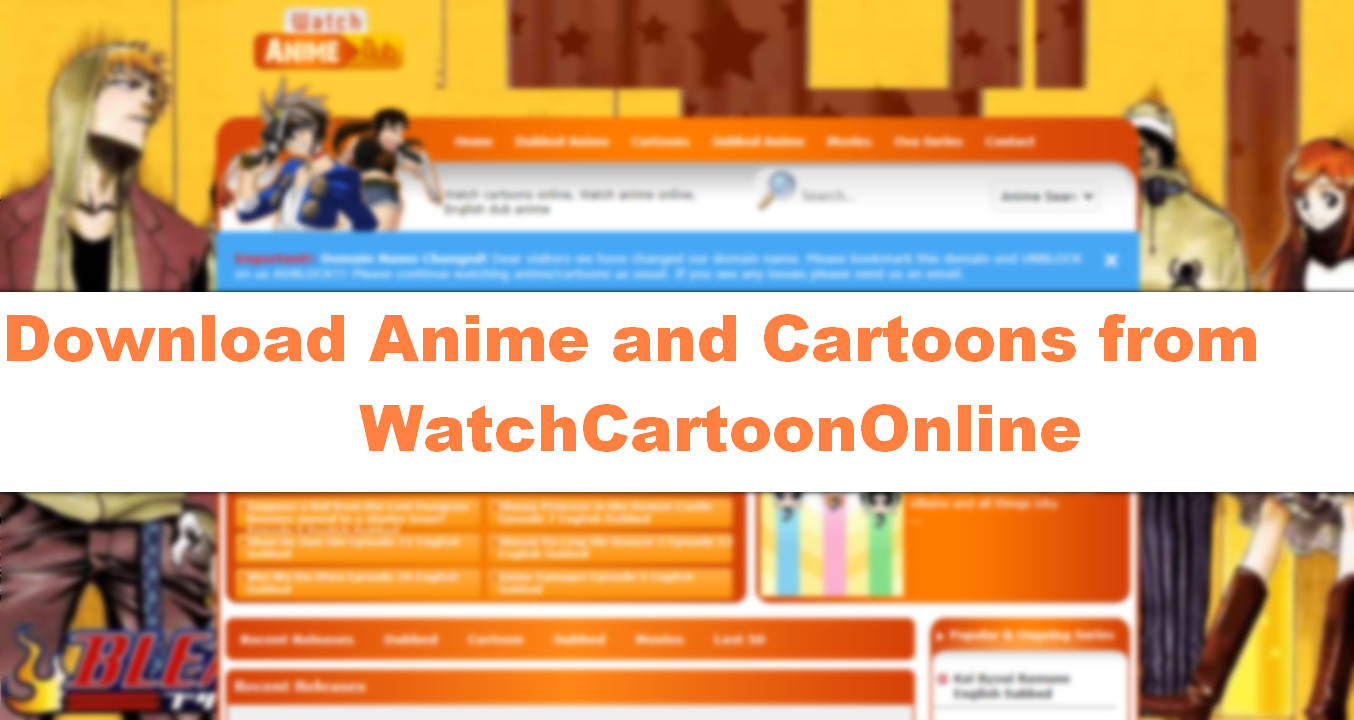 WatchCartoonOnline Working Alternatives 20 Sites to Watch Anime Online -  WebKu