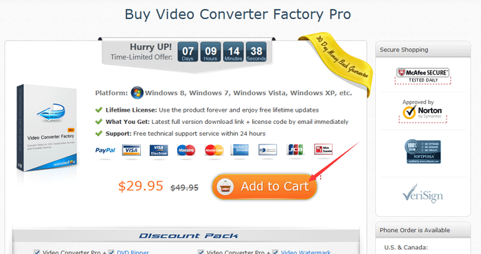 Buy Video Converter Factory Pro